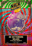 Nick Mason's Saucerful Of Secrets - Milano 20 Sep. 2018 (poster)
