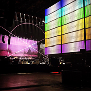 soundcheck at Unipol Arena (ph. Dave Kilminster)