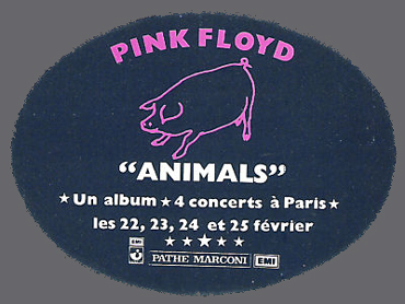 PROMO STICKER - PARIS feb. 77
