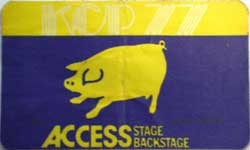 BACKSTAGE PASS PARIS .77