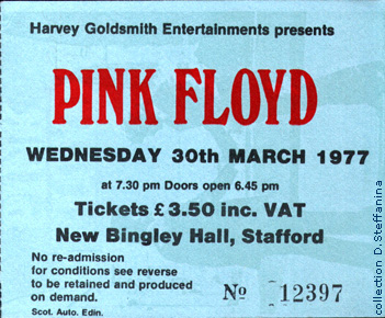 TICKET STAFFORD 30.3.77