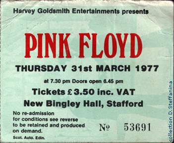 TICKET STAFFORD 31.3.77