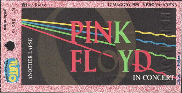 TICKET VERONA 17.5.89