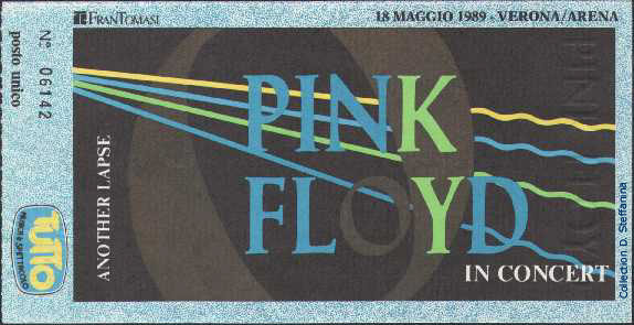 TICKET VERONA 18.5.89