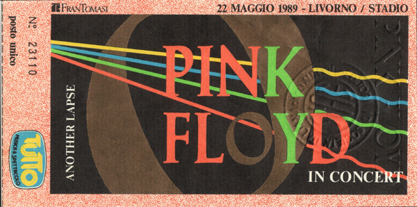 TICKET LIVORNO 22.5.89