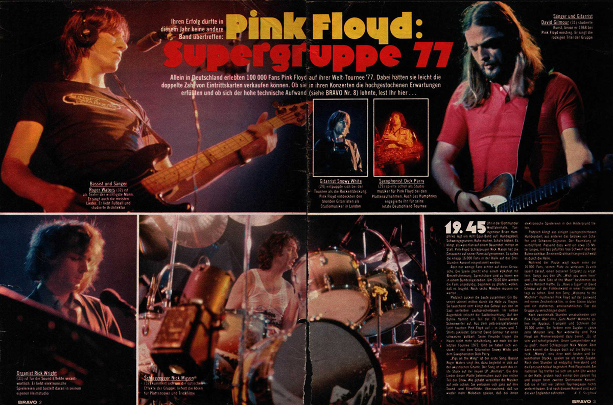 Bravo 24.2.77 - Dortmund concert review