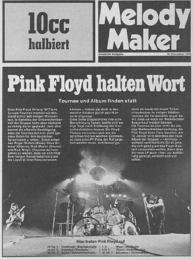 Melody Maker 16.12.76 (Germmany)