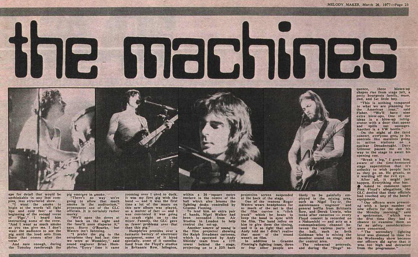 Melody Maker 26.3.77 /12