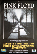 Advert poster for Torino & Roma concerts
